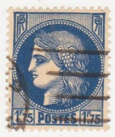 Франція Франция ^/--/^ Франция  1938  г. № 392 гашеная ^_^^^ Франція 1938 р. No 392 гашена - фото фото фото