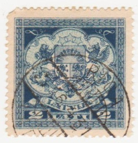 Балтійські країни Балтийские страны ^/--/^ Латвия 1926 г № 98 гашеная ^_^^^ Латвія 1926 р. No 98 гашена - фото фото фото