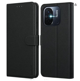 Чохли, бампера Чехлы, бампера ^/--/^ Чехол Leacckl Xiaomi Redmi 10 /--/ C / 12 /--/ C / POCO C /--/ 40 Black  из искусственной кожи премиум-класс ^_^^^ Чехол Leacckl Xiaomi Redmi 10 /--/ C / 12 /--/ C / POCO C /--/ 40 Black зі штучної шкіри преміум-клас - фото фото фото
