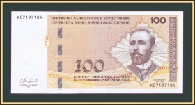 Балканський півострів Балканский полуостров ^/--/^ Босния и Герцеговина 100 марок 2024 P-78  (78 /--/ d) UNC ^_^^^ Боснія і Герцеговина 100 марок 2024 P-78 (78 /--/ d) UNC - фото фото фото