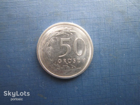 Сучасна (після ) Современная (после ) ^/--/^ Монета 50 грошей Польща 2020 ^_^^^ Монета 50 денег Польша 2020 - фото фото фото
