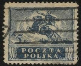 Польща Польша ^/--/^ Польша 1919 г № 76 гашеная ^_^^^ Польща 1919 р. No 76 гашена - фото фото фото