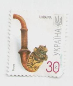 Після  року После  года ^/--/^ Украина Почтовая марка 30 коп. Люлька Трубка 2008 (гаш.) ^_^^^ Україна Поштова марка 30 коп. Люлька Трубка 2008 (гаш.) - фото фото фото