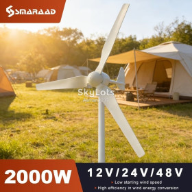 Стабілізатори напруги, ДБЖ Стабилизаторы, ИБП ^/--/^ Вітрогенератор SMARAAD 2000 Вт з MPPT контролером та інвертором 12/220 В ^_^^^ Ветрогенератор SMARAAD 2000 Вт с MPPT контроллером и инвертором 12/220 В - фото фото фото