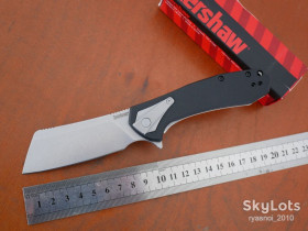 Ножі, мультітули Ножи, мультитулы ^/--/^ Kersh 3455 Bracket, Cleaver, 8 /--/ Сr /--/ 13 /--/ MоV, GRN Black + stainless steel, OEM, StoneWash finish, SpeedSafe® Assisted, Flipper, EDC, Frame Lock ^_^^^ Kershaw 3455 Bracket, Cleaver, 8 /--/ Сr /--/ 13 /--/ MоV, GRN Black + stainless steel, OEM, StoneWash finish, SpeedSafe® Assisted, Flipper, EDC, Frame Lock - фото фото фото