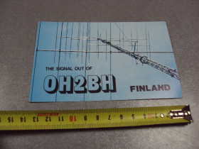 СРСР СССР ^/--/^ карточка радиообмена QSL финляндия хельсинки 1985 №2363 ^_^^^ картка радіообміну QSL фінляндія Гельсінкі 1985 No /--/ 2363 - фото фото фото