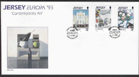 Європа Европа ^/--/^ Джерси 1993 ЕВРОПА СОВРЕМЕННАЯ ЖИВОПИСЬ НАТЮРМОРТ ФРУКТЫ ЦВЕТЫ ВАЗА ФЛОРА ЧАЙ КПД Mi.612-614 ^_^^^ Джерсі 1993 ЄВРОПА СУЧАСНИЙ ЖИВОПИС НАТЮРМОРТ ФРУКТИ КВІТИ ВАЗУ ФЛОРА ЧАЙ КПД Mi.612-614 - фото фото фото