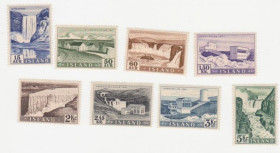 Балтійські країни Балтийские страны ^/--/^ Исландия 1956   г. № 304 - 311 ** серия ^_^^^ Ісландія 1956 р. No 304 - 311 ** серія - фото фото фото