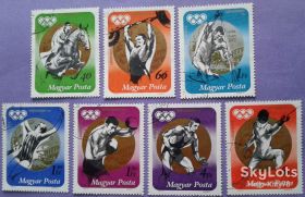 Угорщина Венгрия ^/--/^ Венгрия 1973 спорт Олимпиада Мюнхен ФРГ Mi 2847-2853 ^_^^^ Угорщина 1973 спорт Олімпіада Мюнхен ФРН Mi 2847-2853 - фото фото фото