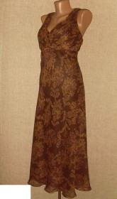 Інший одяг Другая одежда ^/--/^ M&amp;amp;s довге плаття. шифон. н. m-l ^_^^^ M&amp;amp;s длинное платье. шифон. н. m- l - фото фото фото