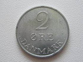 Данія Дания ^/--/^ Дания 2 эре 1969 года #8240 ^_^^^ Данія 2 ери 1969 року #8240 - фото фото фото