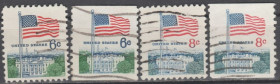 Північна Америка Северная Америка ^/--/^ США 1968 флаги Белый дом ^_^^^ США 1968 прапори Білий дім - фото фото фото