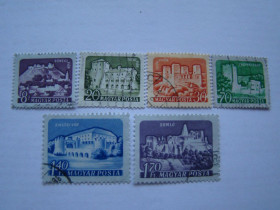 Угорщина Венгрия ^/--/^ Венгрия,Михель 2009 (Центр.Европа),1703 -1705,1707-1709, Крепости и замки Венгрии. ^_^^^ Угорщина, Міхель 2009 (Центр.Європа), 1703 -1705,1707-1709, Фортеці і замки Угорщини. - фото фото фото