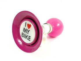 Велозамки, сигналізації Велозамки, сигнализации ^/--/^ Клаксон Spencer I Love My Bike, рожевий (TR /--/ 9001) ^_^^^ Клаксон Spencer I Love My Bike, розовый (TR /--/ 9001) - фото фото фото