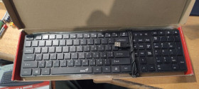 Клавіатури Клавиатуры ^/--/^ Брендовая клавиатура Genius SlimStar 126 USB № 23160213/2 ^_^^^ Брендова клавіатура Genius SlimStar 126 USB No 23160213/2 - фото фото фото
