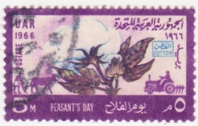 Інші країни Другие страны ^/--/^ Египет     ( ОАР ) 1966 г. № 309 гашеная ^_^^^ Єгипет (ОАР) 1966 р. No 309 гашена - фото фото фото