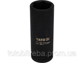 Викрутки Отвертки ^/--/^ Головка ударна довга 1/2&amp;quot; М /--/ 21 l /--/ 78 мм YATO YT-1041 ^_^^^ Головка ударная длинная 1/2&amp;quot; М /--/ 21 l /--/ 78 мм YATO YT-1041 - фото фото фото