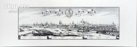 Картини, Гравюри, Живопис та Графіка Картины, Гравюры, Живопись и Графика ^/--/^ Старовинна гравюра на папері верже Вид на Нюрнберг, 1648, M. Merian ^_^^^ Старинная гравюра на бумаге верже Вид на Нюрнберг, 1648, M. Merian - фото фото фото