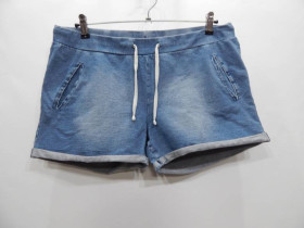 Шорти Шорты ^/--/^ Шорты женские трикотаж под джинс сток Blue Motion, 50-52 UKR, 044 /--/ AA (только в указанном размере, тол ^_^^^ Шорти жіночі трикотаж під джинс стік Blue Motion, 50-52 UKR, 044 /--/ AA (тільки в зазначеному розмірі, товст - фото фото фото