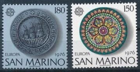 Інше Другое ^/--/^ Сан-Марино Ремесло Керамика Европа СЕПТ 1976 ^_^^^ Сан-Марино Ремесло Кераміка Європа СЕПТ 1976 - фото фото фото