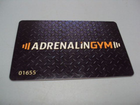 Інше Другое ^/--/^ Карта спортклуб AdrenalinGYM Хмельницкий карточка пластик длина 8,2 см №15986 ^_^^^ Карта спортклуб AdrenalinGYM Хмельницький картка пластик довжина 8,2 см No /--/ 15986 - фото фото фото