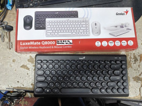 Комплекти Комплекты ^/--/^ Комплект беспроводной Genius LuxeMate Q-8000 Black № 26120316 ^_^^^ Комплект бездротовий Genius LuxeMate Q-8000 Black No 26120316 - фото фото фото