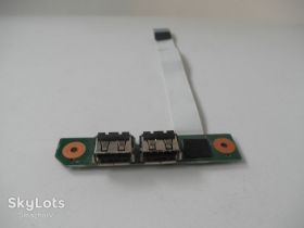 Інші комплектуючі Другие комплектующие ^/--/^ Плата с USB разъемами для ноутбука HP Probook 4310 /--/ s  (00106) ^_^^^ Плата з USB роз'ємами для ноутбука HP Probook 4310 /--/ s (00106) - фото фото фото