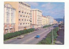 СРСР СССР ^/--/^ СССР  1982  открытка Мурманск Ленина Быковский ^_^^^ СРСР 1982 листівка Мурманськ Леніна Биковський - фото фото фото
