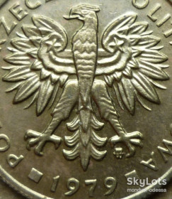 - року - года ^/--/^ Польша 2 злотых 1979 с м/м MW ^_^^^ Польща 2 злотих 1979 з м/м MW - фото фото фото