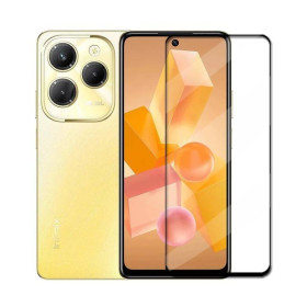 Чохли, бампера Чехлы, бампера ^/--/^ Захисне скло LUX для Infinix Hot 40 (X /--/ 6836) повна проклейка чорний ^_^^^ Защитное стекло LUX для Infinix Hot 40 (X /--/ 6836) полная проклейка черный - фото фото фото