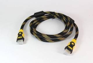 Кабелі та перехідники Кабели и переходники ^/--/^ Кабель HDMI-HDMI версия V /--/ 1.4 3 метра позолоченные к-ты , усиленная обмотка ,ферритовый фильтр ^_^^^ Кабель HDMI-HDMI версія V /--/ 1.4 3 метри позолочені к-ти, посилена обмотка, феритовий фільтр - фото фото фото
