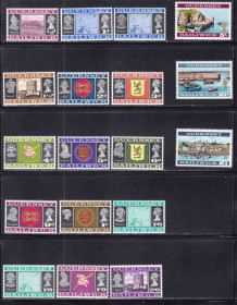 Великобританія Великобритания ^/--/^ GB . Гернси 1969 г MNH - полная серия - архитектура ^_^^^ GB . Гернсі 1969 р MNH - повна серія - архітектура - фото фото фото