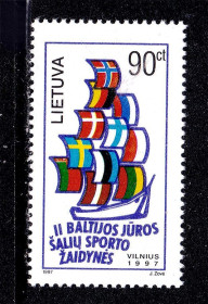 Балтійські країни Балтийские страны ^/--/^ Литва 1997   г  MNH - ^_^^^ Литва 1997 MNH - фото фото фото