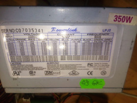 Блоки живлення Блоки питания ^/--/^ КОМПЬЮТЕРНИЙ БЛОК ЖИВЛЕННЯ  Fowerlink 350 /--/ W ^_^^^ КОМП'ЮТЕРНИЙ БЛОК ЖИВЛЕННЯ Fowerlink 350 /--/ W - фото фото фото