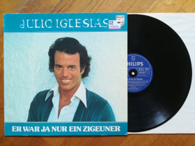 Платівки Пластинки ^/--/^ Julio Iglesias-Er war ja nur ein Zigeuner  (глянс. конв.)-Ex., Німеччина  (&amp;56) - фото фото фото