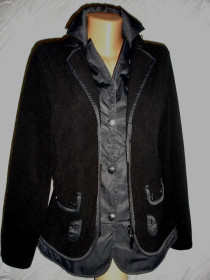 Худі, толстовки Худи, толстовки ^/--/^ Стильная флисовая кофта- пиджак Gerry weber 48-50 р Германия ^_^^^ Стильна флісова кофта-піджак Gerry weber 48-50 р Німеччина - фото фото фото