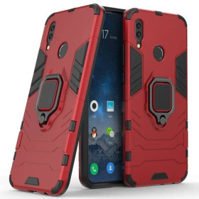 Чохли, бампера Чехлы, бампера ^/--/^ Чохол Fiji Ring для Huawei Y /--/ 7 2019 / Y /--/ 7 Prime 2019 броньований бампер з кільцем підставкою червоний ^_^^^ Чехол Fiji Ring для Huawei Y /--/ 7 2019 / Y /--/ 7 Prime 2019 бронированный бампер с кольцом подставкой красный - фото фото фото