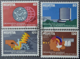 Інше Другое ^/--/^ Швейцария Всемирная организация интеллектуальной собственности 1982 ^_^^^ Швейцарія Всесвітня організація інтелектуальної власності 1982 - фото фото фото