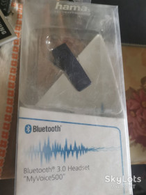 Bluetooth гарнітури Bluetooth гарнитуры ^/--/^ #sklad Hama MyVoice 500 blue bluetooth гарнітура блютуз ^_^^^ #sklad Hama MyVoice 500 blue bluetooth гарнитура блютуз - фото фото фото
