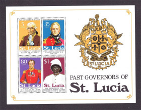 Історія та особистості История и личности ^/--/^ NM  Ст. Люсия  1974 г  MNH - ^_^^^ NM Ст. Люсія 1974 MNH - фото фото фото