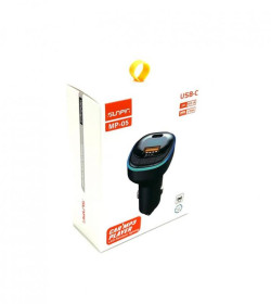 FM-Модулятори FM-Модуляторы ^/--/^ FM модулятор SUNPIN MP-05 Bluetooth  заряджання Fast Charger + Type C PD Чорний ^_^^^ FM модулятор SUNPIN MP-05 Bluetooth заряжание Fast Charger - фото фото фото