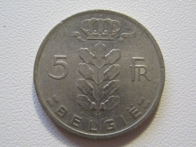Бельгія Бельгия ^/--/^ Бельгия 5 франков 1965 года BELGIE #35518 ^_^^^ Бельгія 5 франків 1965 року BELGIE #35518 - фото фото фото