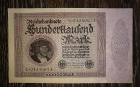 Німеччина Германия ^/--/^ GERMANY Reichsdruck Німеччина Германия 100000 марок 1923 ^_^^^ Германия Германия Германия Германия Германия Германия Германия Германия 100000 марок 1923 - фото фото фото