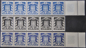 Інше Другое ^/--/^ Германия Саар Служебные марки 1949 ^_^^^ Німеччина Саар Службові марки 1949 - фото фото фото