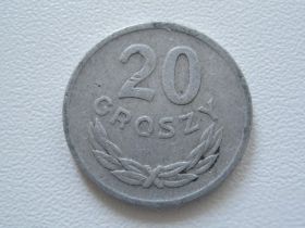 - року - года ^/--/^ Польша 20 грошей 1972 года #14449 ^_^^^ Польща 20 грошей 1972 року #14449 - фото фото фото