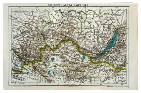 Інше Другое ^/--/^ Мапа Карта Сибір, Алтай - Байкал 1892-95 Оригінал Німеччина Fv /--/ 8.8 ^_^^^ Карта Сибирь, Алтай - Байкал 1892-95 Оригинал Германия Fv /--/ 8. 8 8 - фото фото фото