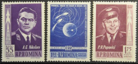 Інше Другое ^/--/^ Румыния Космос Николаев Попович 1962 ^_^^^ Румунія Космос Миколаїв Попович 1962 - фото фото фото