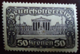 Австрія Австрия ^/--/^ Австрия  1919-21 г. № 313 А ^_^^^ Австрія 1919-21 р. No 313 А - фото фото фото