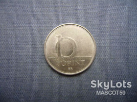 Угорщина Венгрия ^/--/^ Венгрия 10 форинтов 1993 г. ^_^^^ Угорщина 10 форинтів 1993 р. - фото фото фото