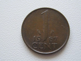 Нідерланди Нидерланды ^/--/^ Нидерланды 1 цент 1967 года 23184 ^_^^^ Нідерланди 1 цент 1967 року 23184 - фото фото фото